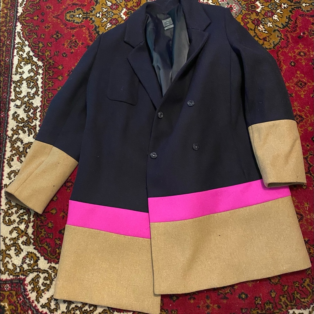 Gap color block coat